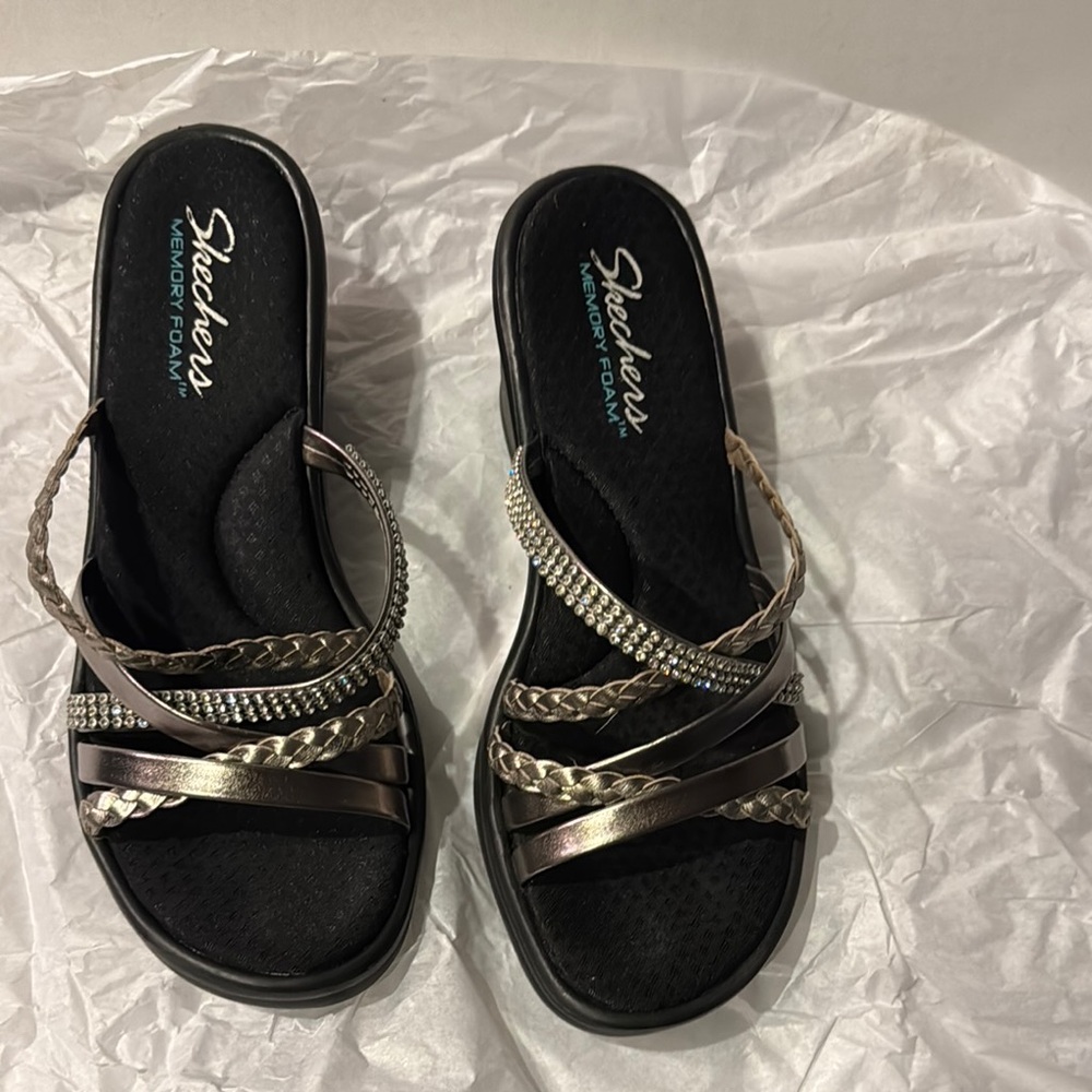 Skechers Women's Black Sandals